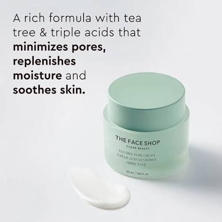 The Face Shop Tea Tree Pore Cream