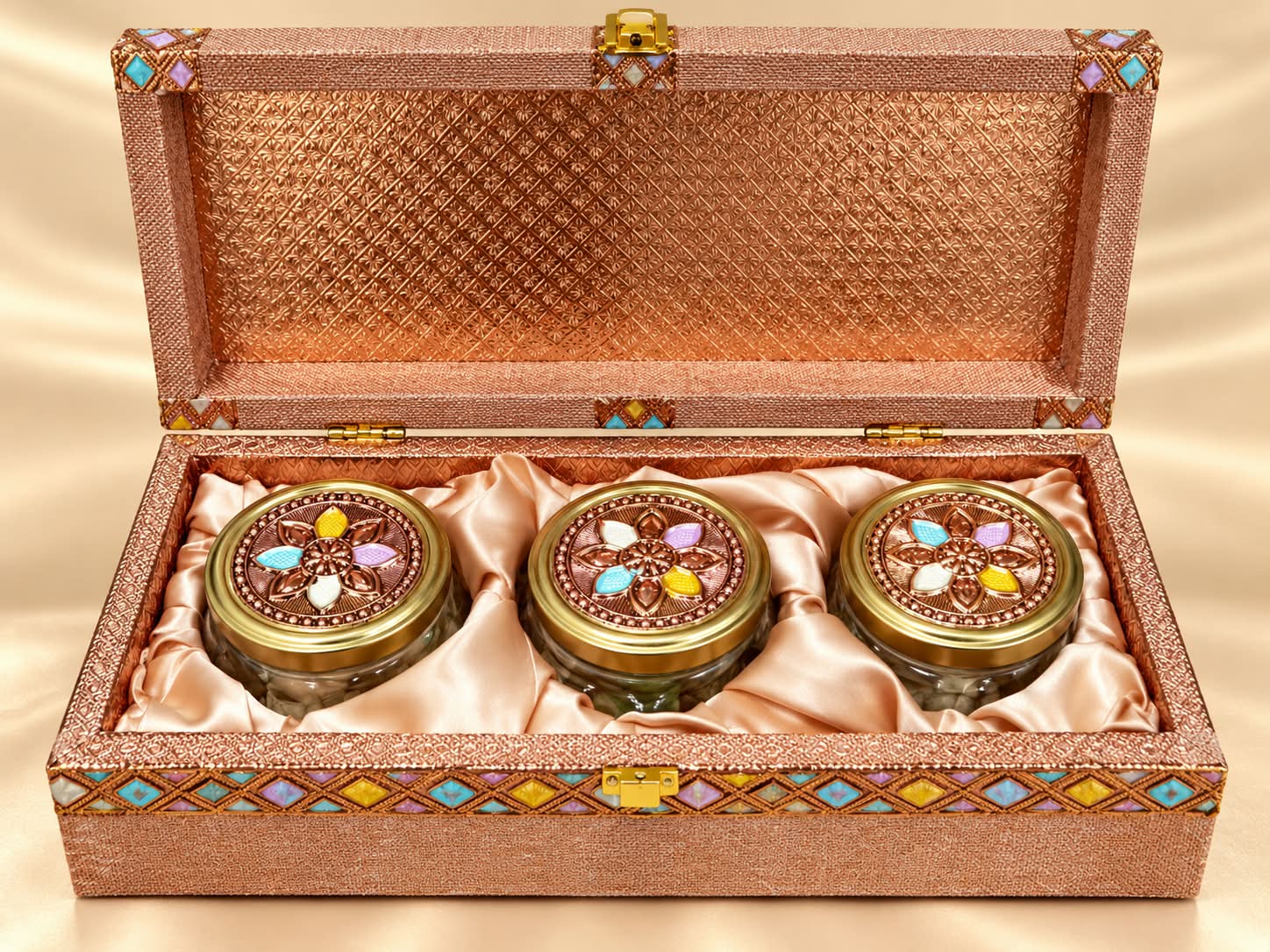 TOS Dryfruit Box 3Jar