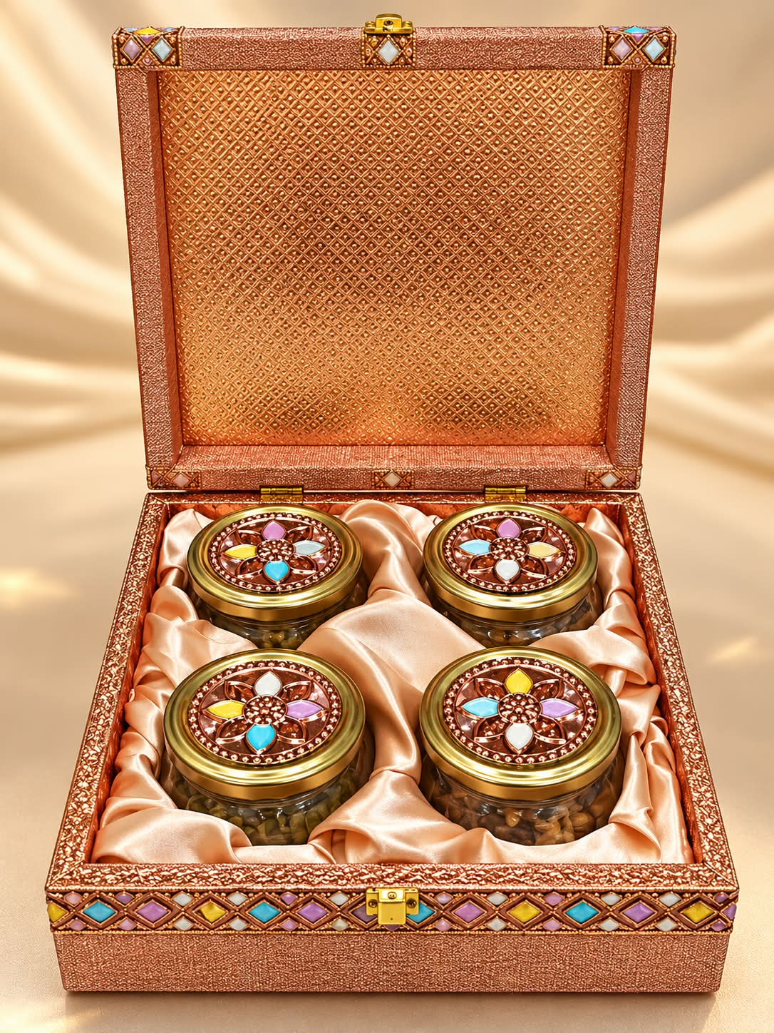 TOS Dryfruit Box 3Jar