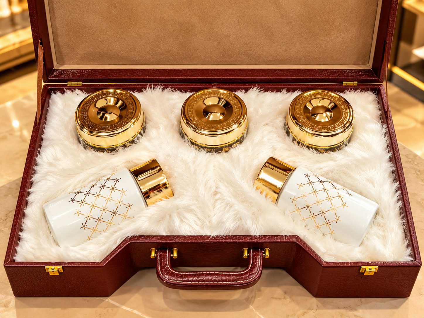 TOS Dryfruit Box 5Jar Briefcase