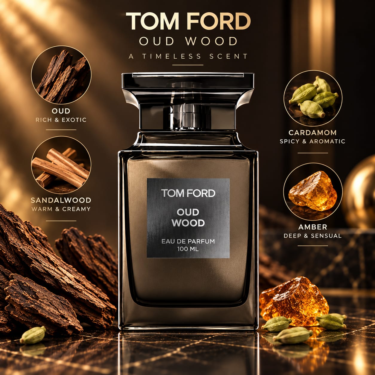 Tom Ford Oud Wood Perfume EDP 100ml