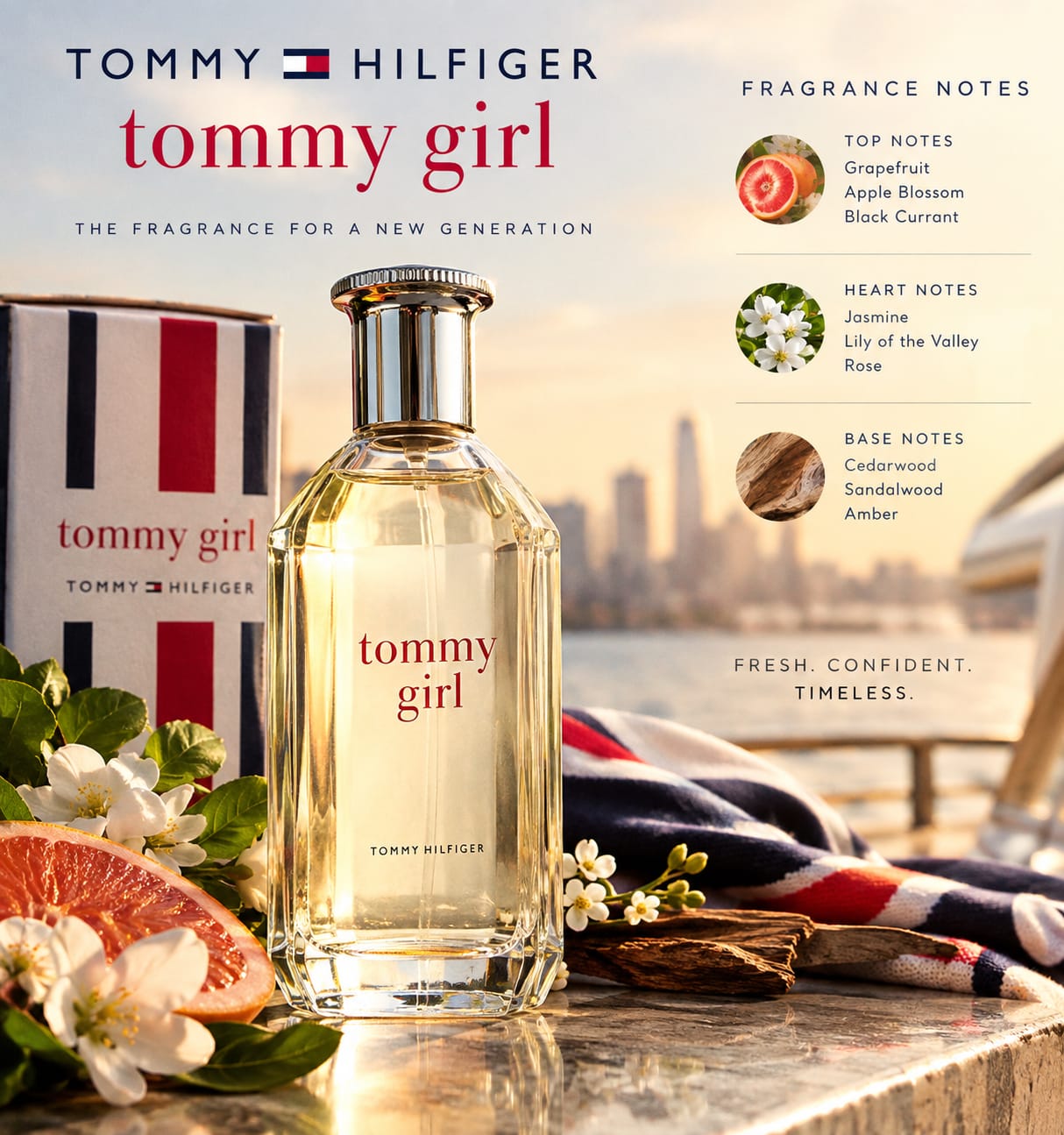 Tommy Hilfiger Tommy Girl Perfume For Women EDT 100ml
