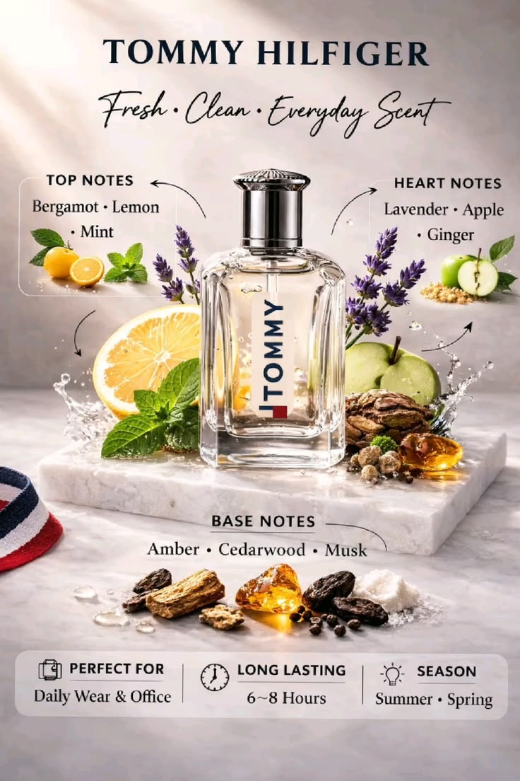 Tommy Hilfiger Tommy Perfume For Men EDT 200ml