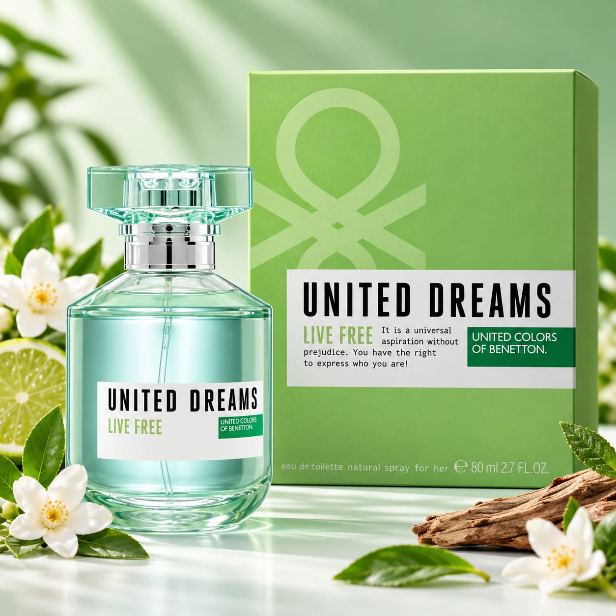 United Colors Of Benetton Live Free Perfume For Women EDT 80ml