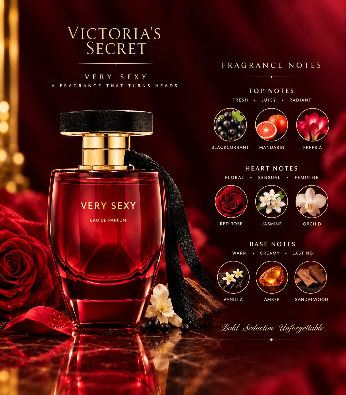 Victoria’s Secret Very Sexy Perfume For Women EDP 100ml