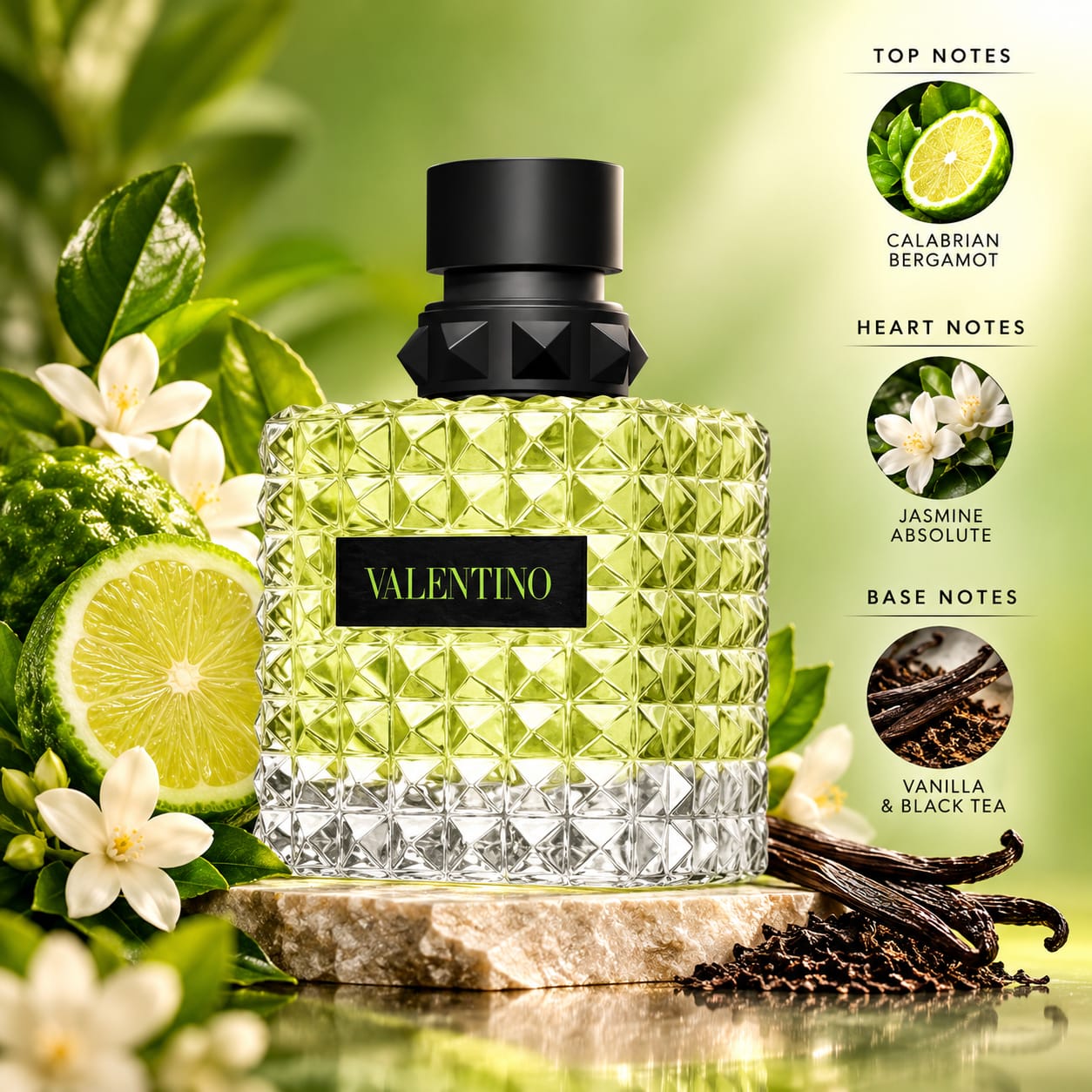 Valentino Donna Born In Roma Green Stravaganza Perfume For Women EDP 100ml