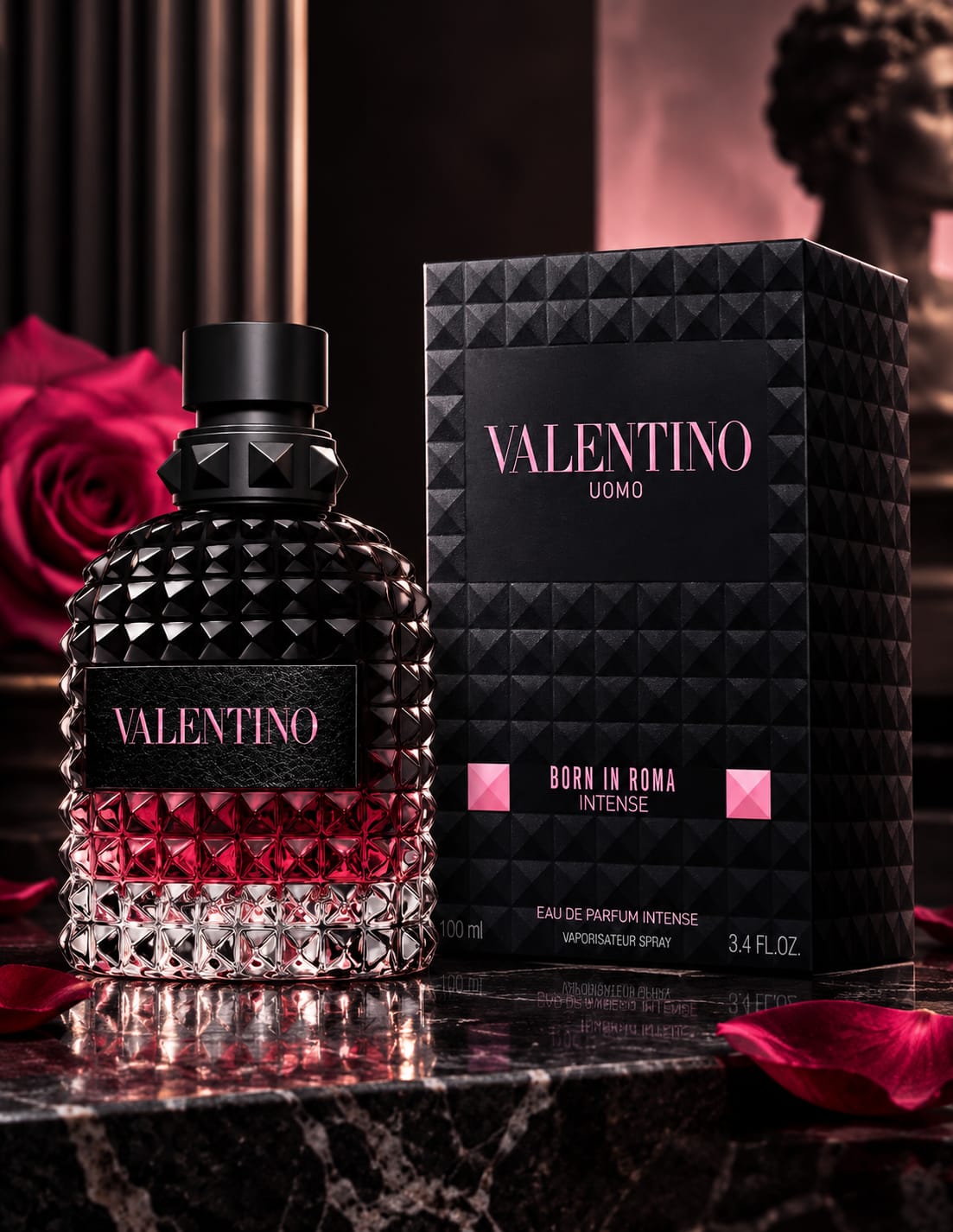 Valentino Uomo Born In Roma Intense Perfume For Men EDP Intense 100ml