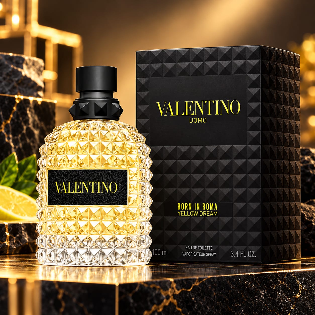Valentino Uomo Born In Roma Yellow Dream Perfume For Men EDT 100ml