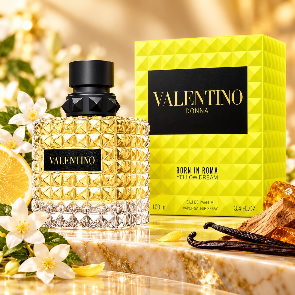 Valentino Donna Born In Roma Yellow Dream Perfume For Women EDP 100ml