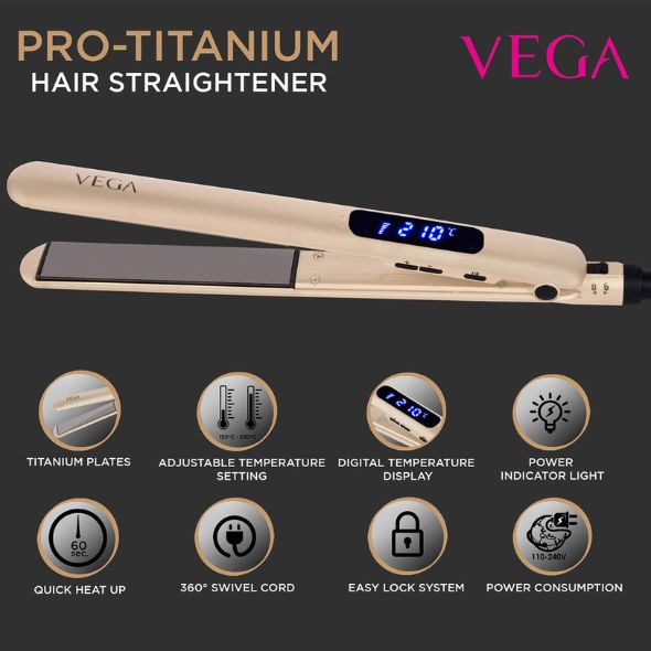 VEGA VHSH-22 Hair Straightener