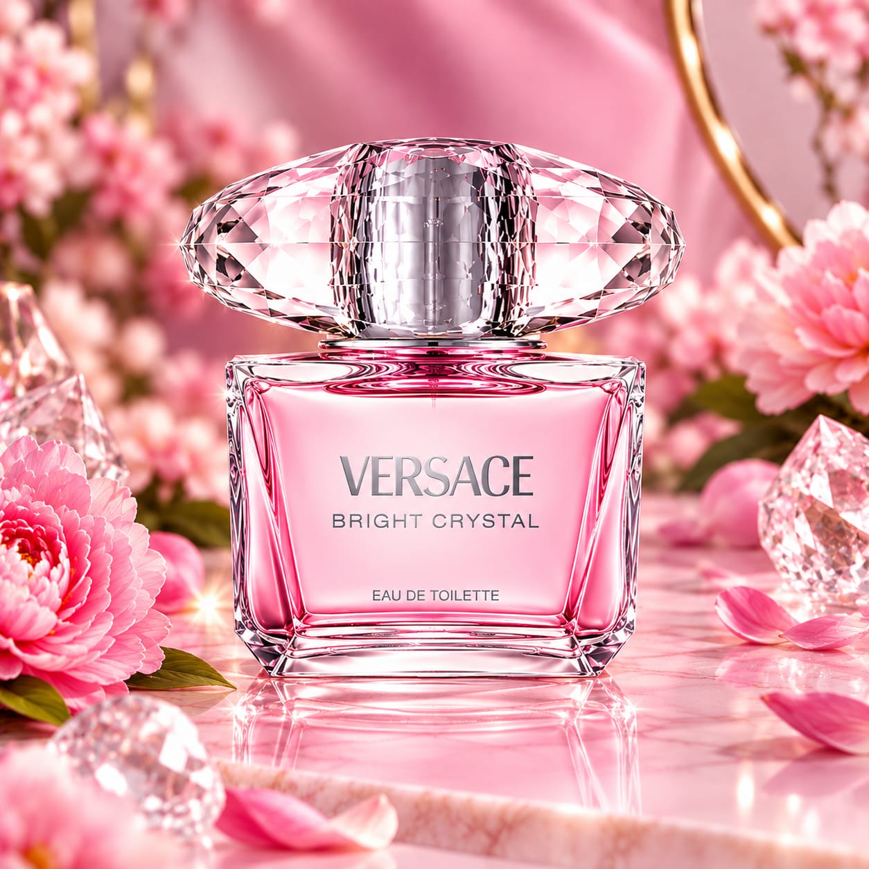 Versace Bright Crystal Pour Femme Perfume For Women EDT 90ml