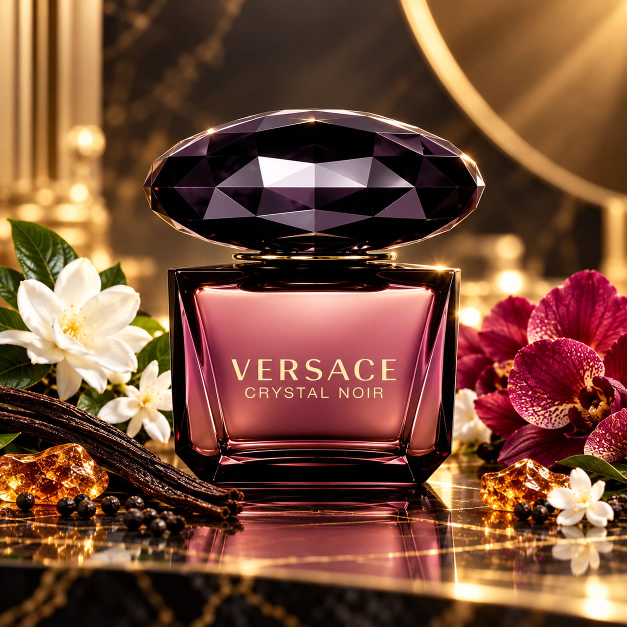 Versace Crystal Noir Pour Femme Perfume For Women EDP 90ml
