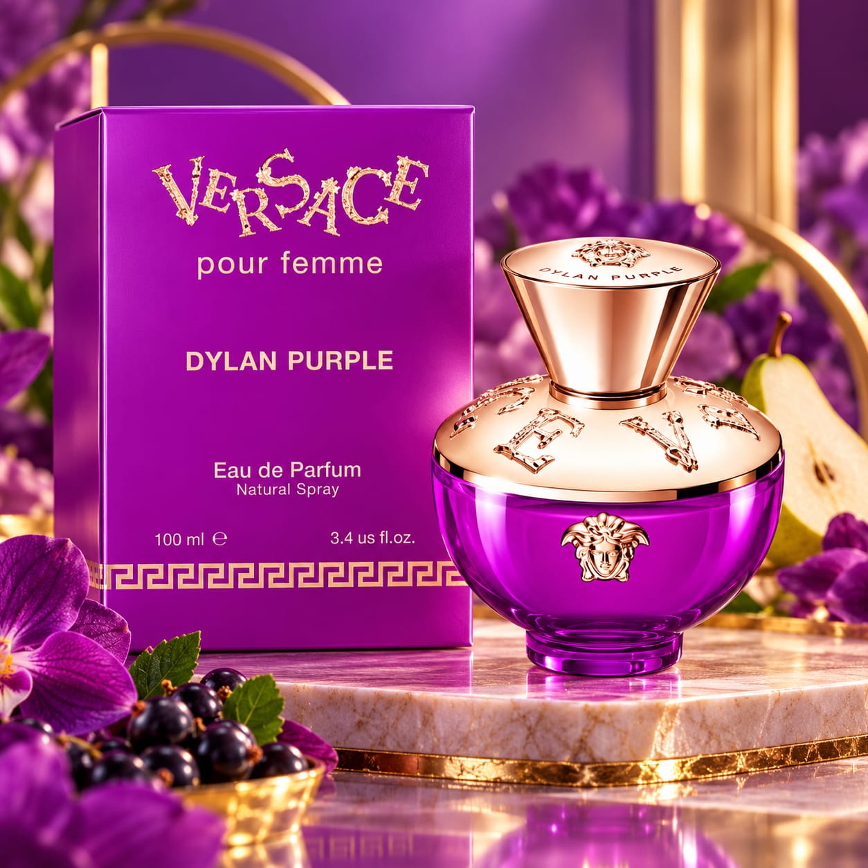Versace Dylan Purple Pour Femme Perfume For Women EDP 100ml