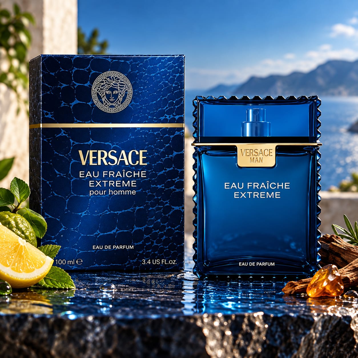 Versace Eau Fraîche Extreme Pour Homme Perfume For Men EDP 100ml