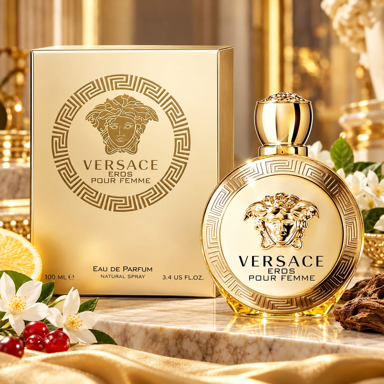 Versace Eros Pour Femme Perfume For Women EDP 100ml
