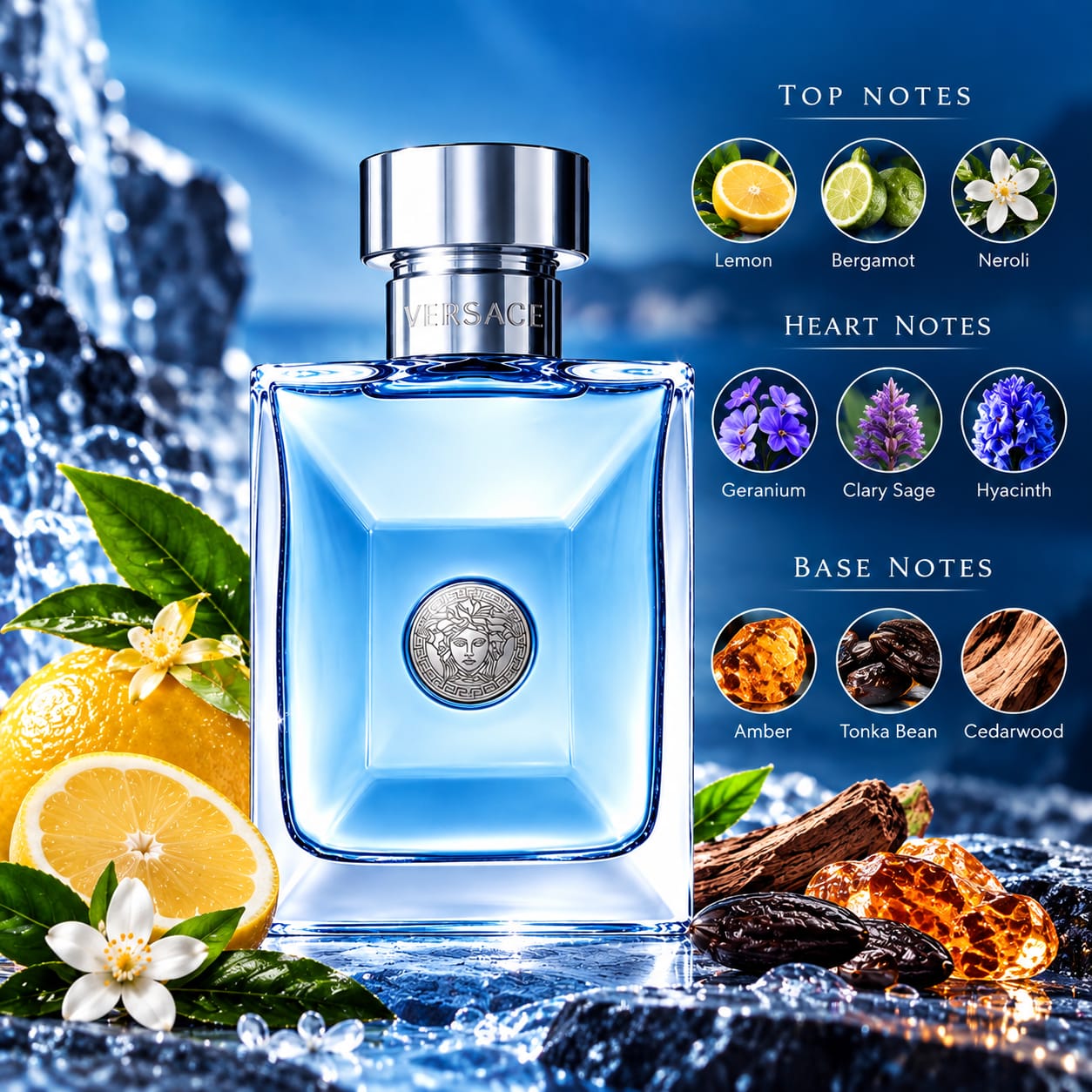 Versace Pour Homme Perfume For Men EDT 200ml