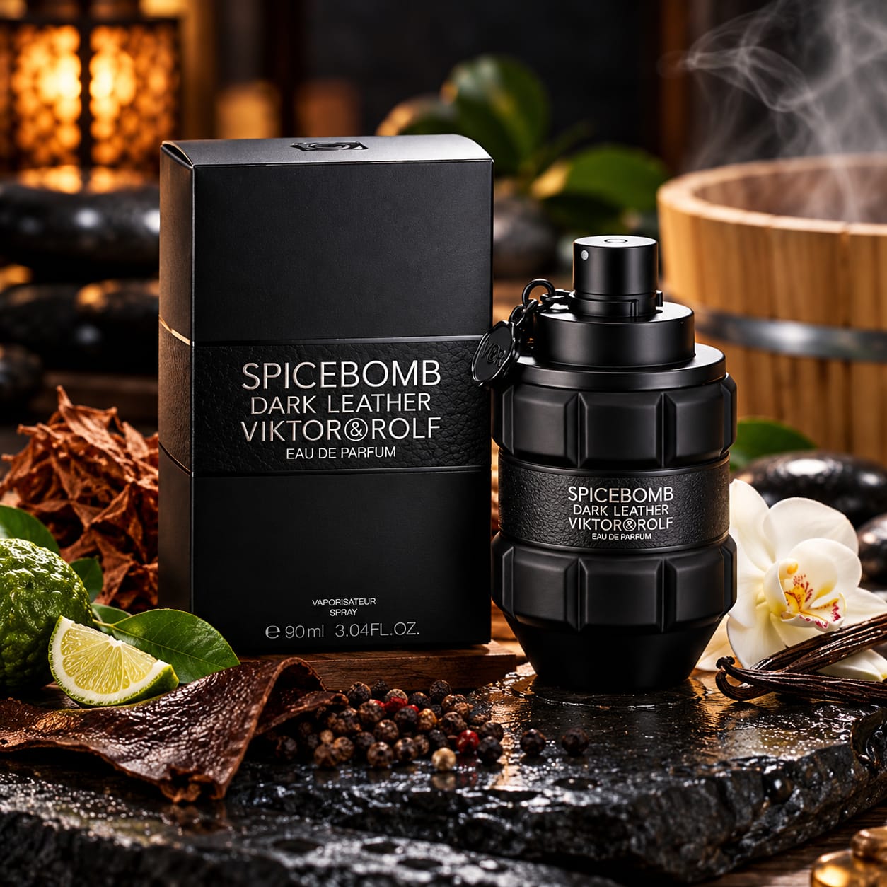 Viktor & Rolf Spice Bomb Dark Leather Perfume For Men EDP 90ml