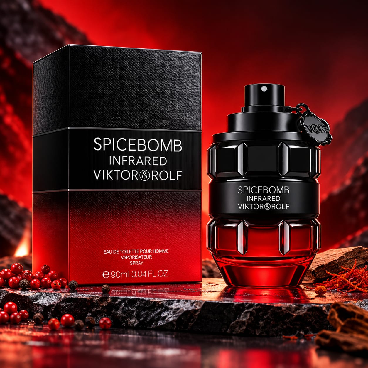 Viktor & Rolf Spice Bomb Infrared Perfume For Men EDP 90ml