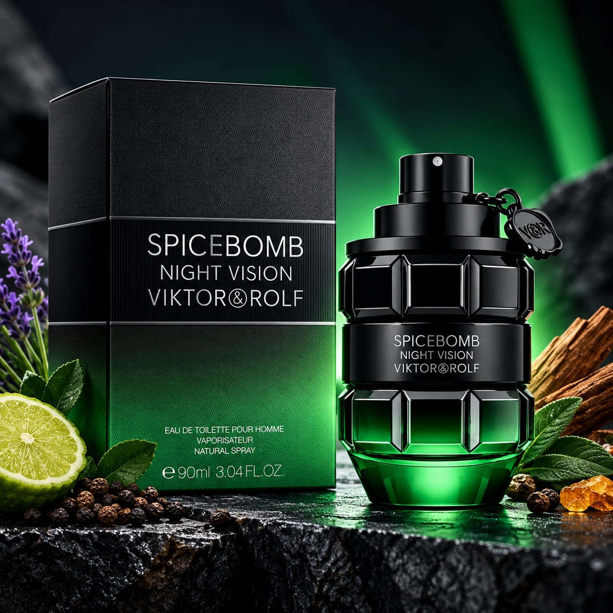 Viktor & Rolf Spice Bomb Night Vision Perfume For Men EDT 90ml