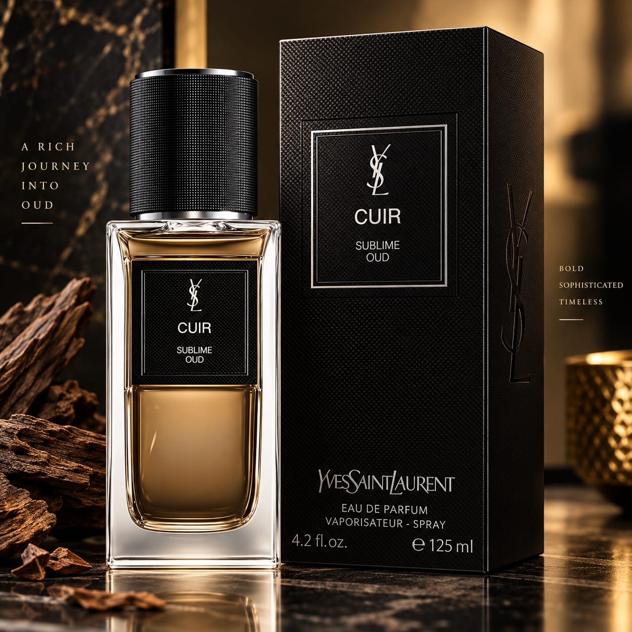 Yves Saint Laurent Cuir Sublime Oud Perfume 125ml