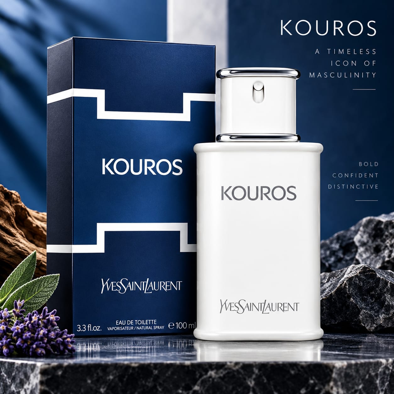 Yves Saint Laurent Kouros Perfume For Men EDT 100ml
