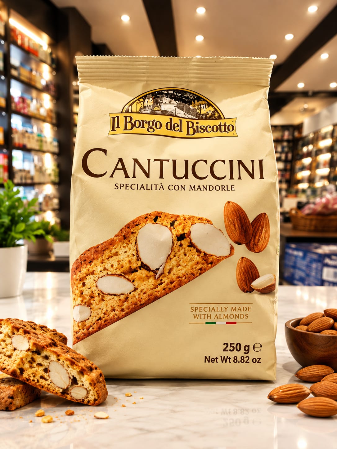 Borgo Del Biscotto Cantucci Almonds 250gm