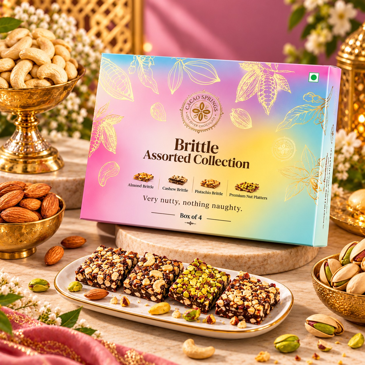 Cacao Springs Brittle Assorted Collection