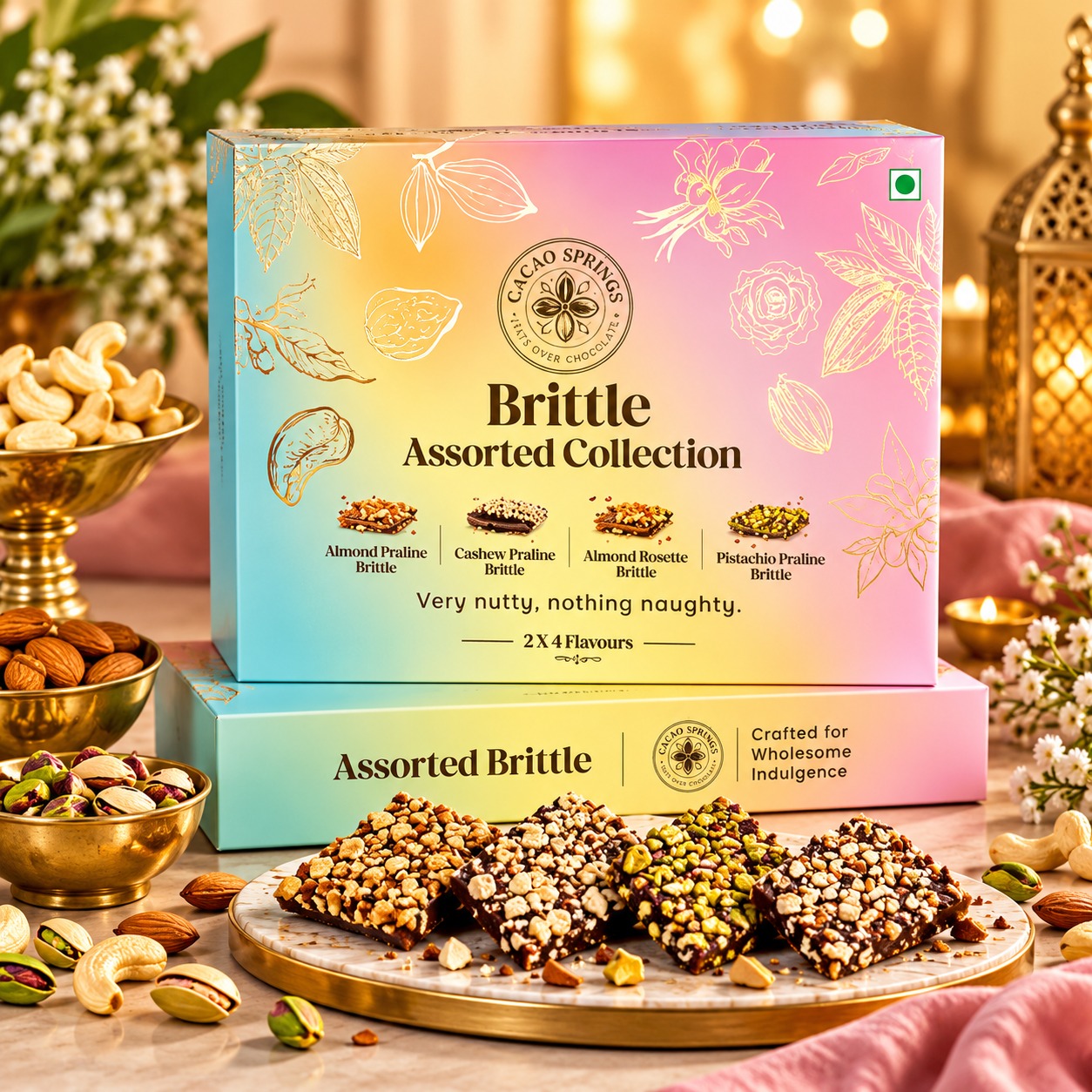 Cacao Springs Brittle Assorted Collection