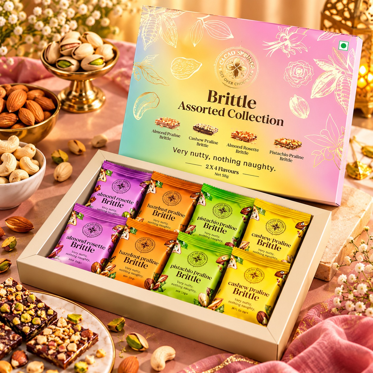 Cacao Springs Brittle Assorted Collection