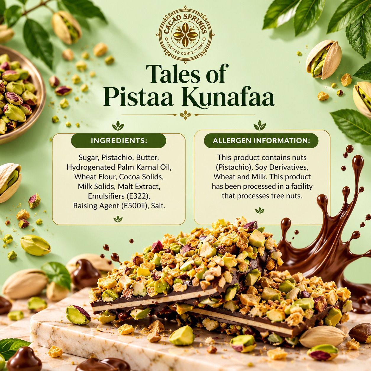 Cacao Springs Tales Of Pistaa Kunafaa