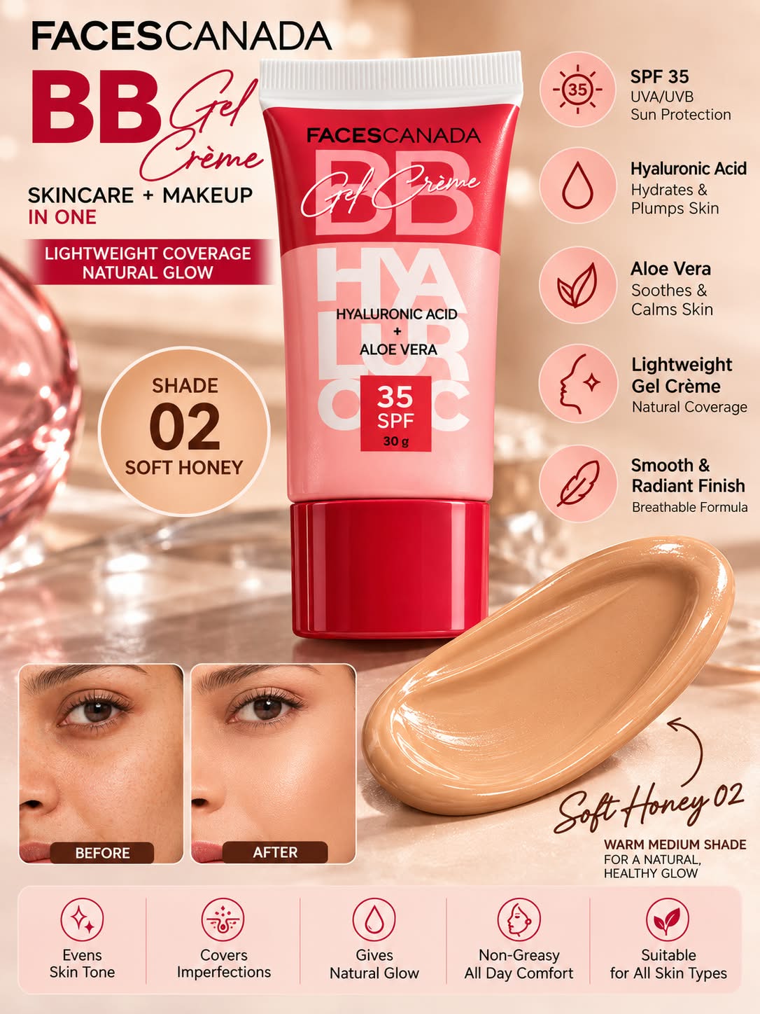 Faces Canada BB Gel Cream