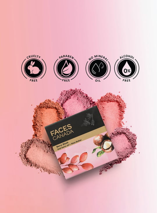 Faces Canada Berry Blush Goji Berry Oil + Shea Butter