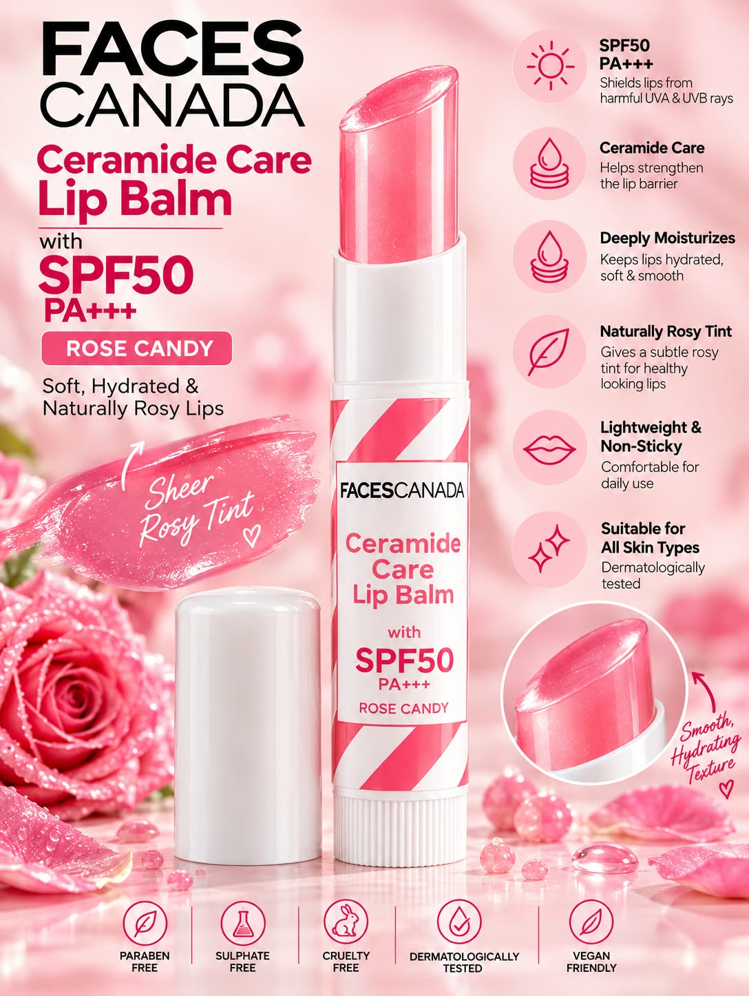 Faces Canada Ceramide Care Lip Balm