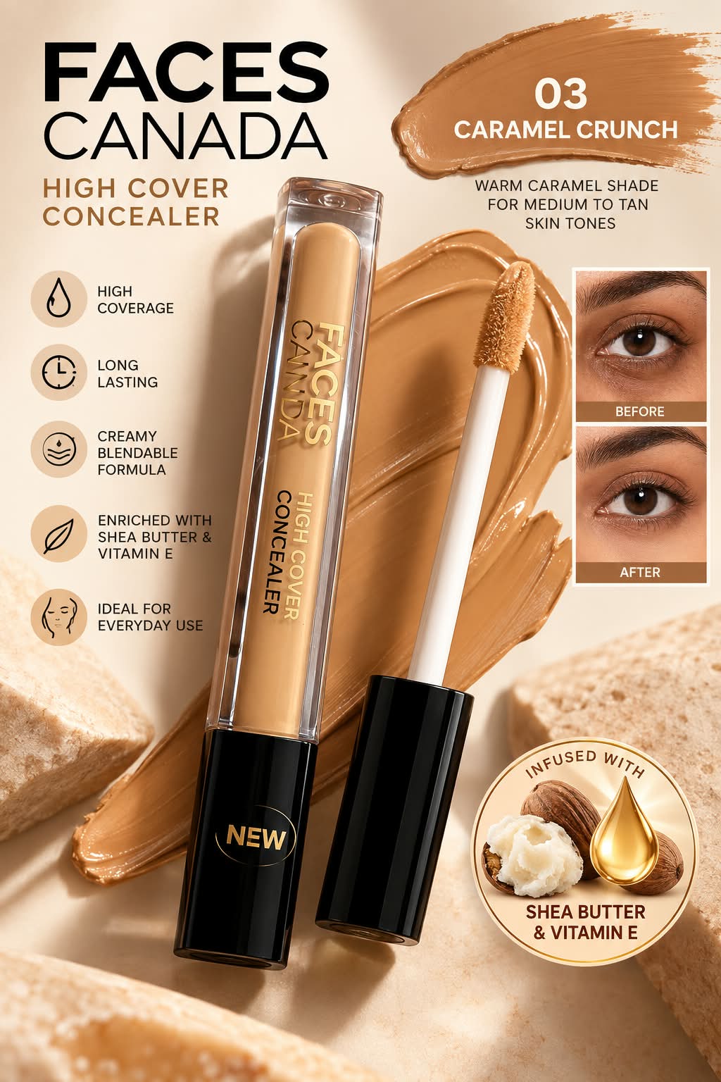 Faces Canada High Cover Concealer