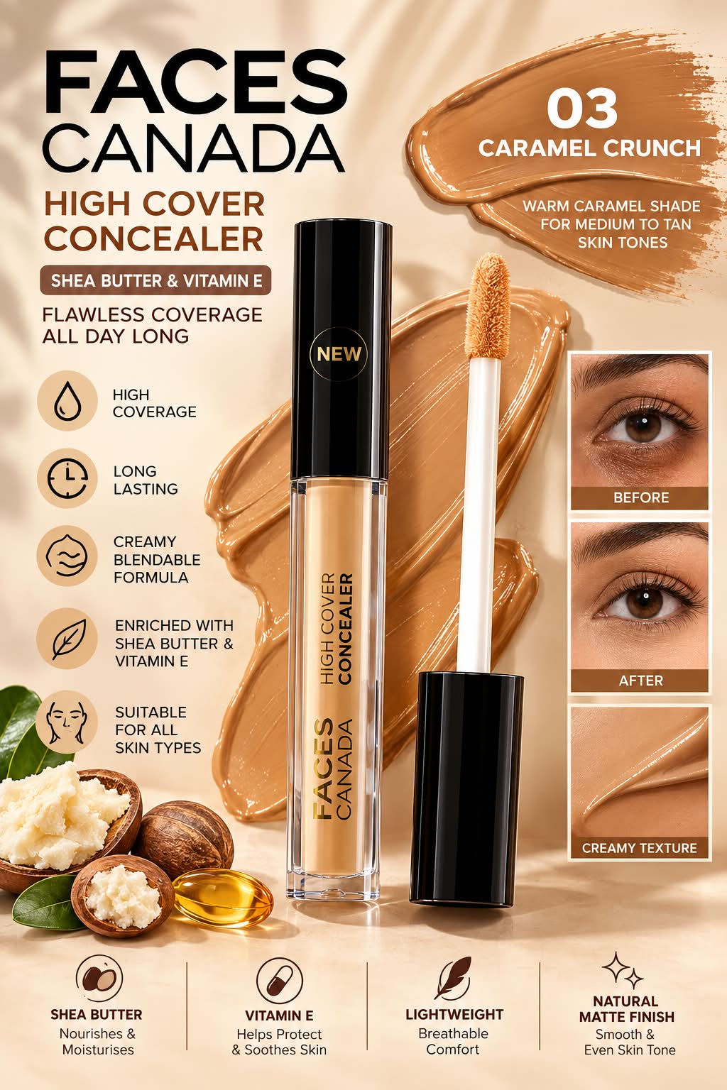 Faces Canada High Cover Concealer