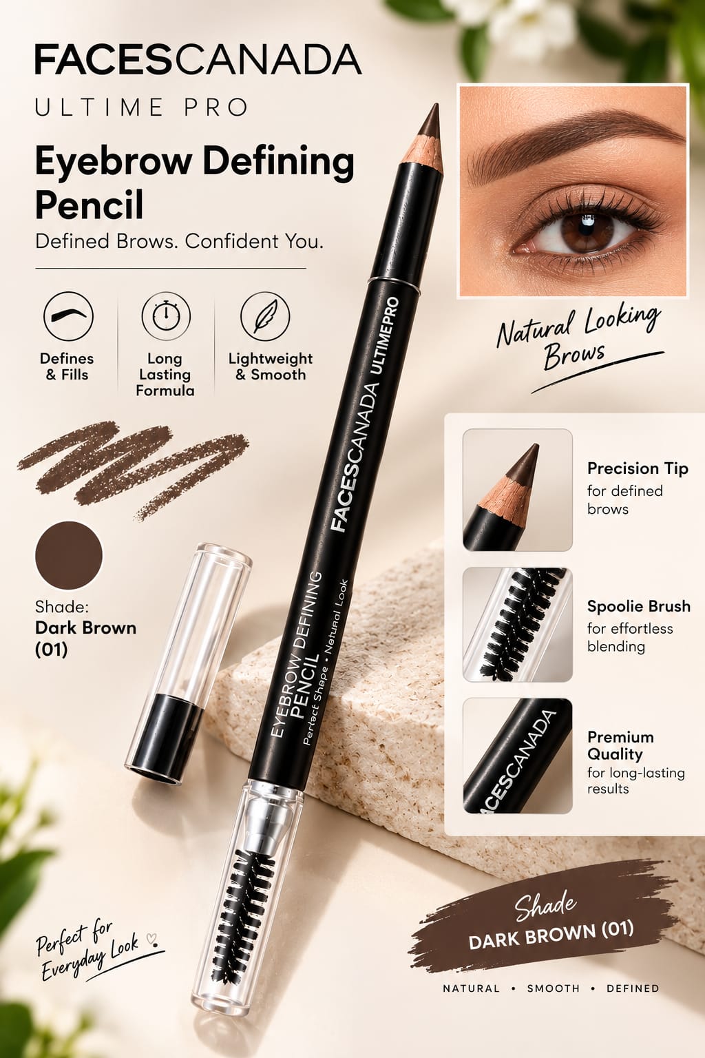Faces Canada Ultime Pro Eye Brow Defining Pencil