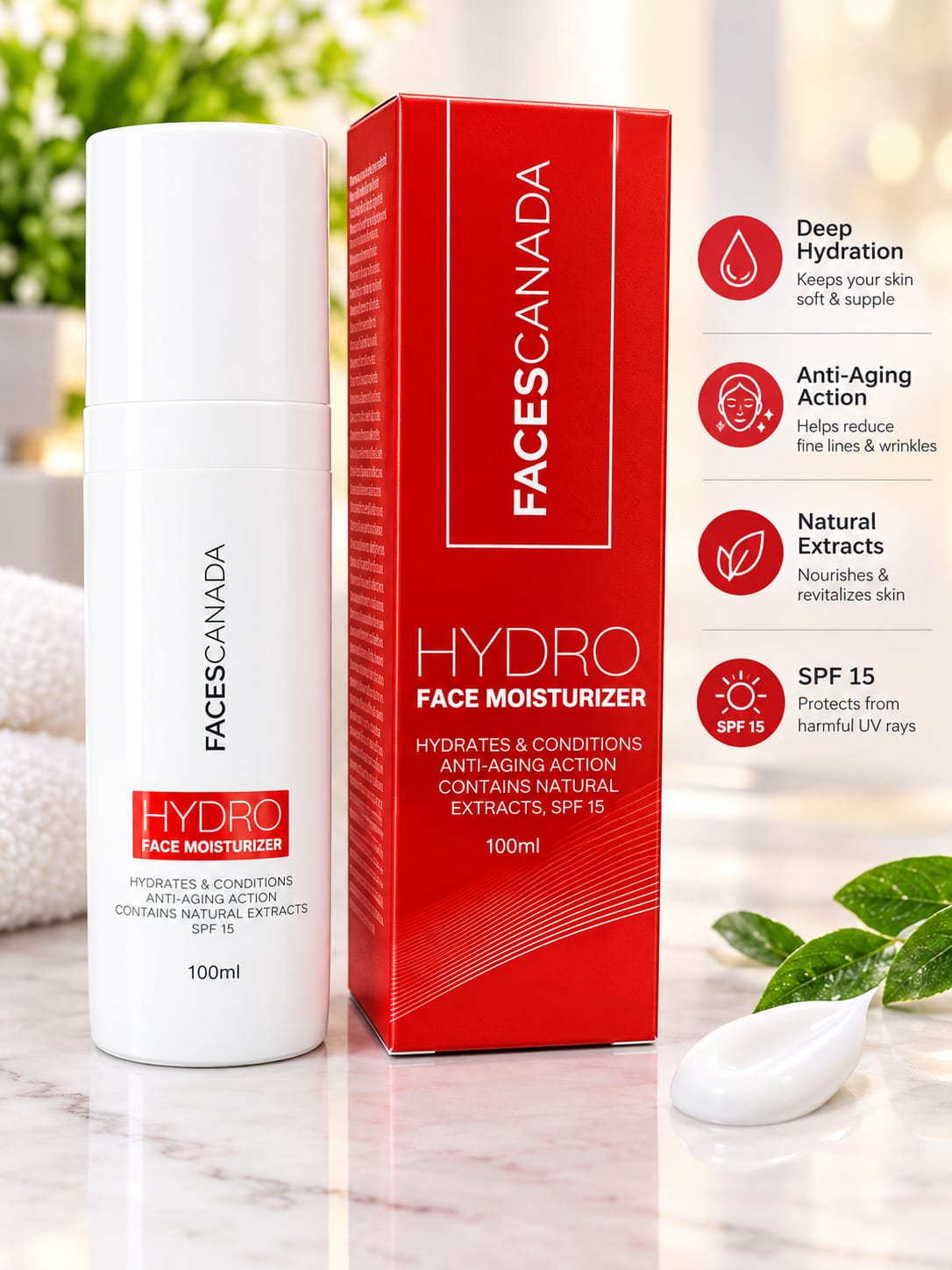 Faces Canada Hydro Face Moisturizer