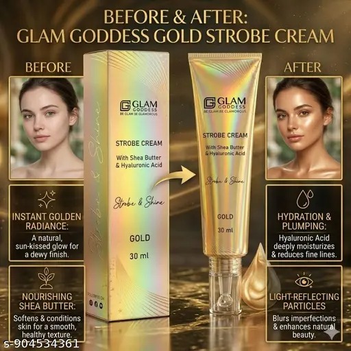 Faces Canada Strobe Cream With Shea Butter & Hyaluronic Acid