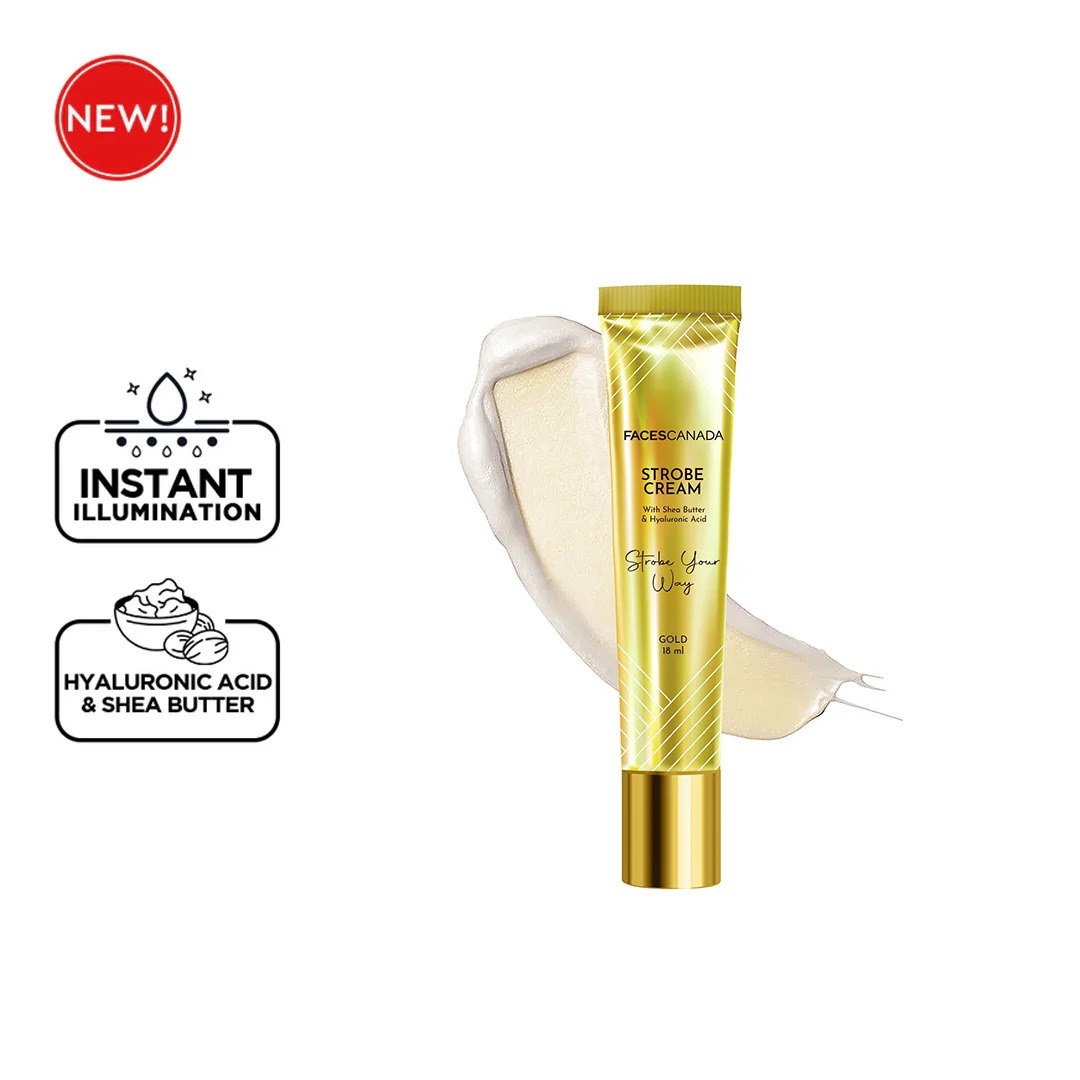Faces Canada Strobe Cream With Shea Butter & Hyaluronic Acid