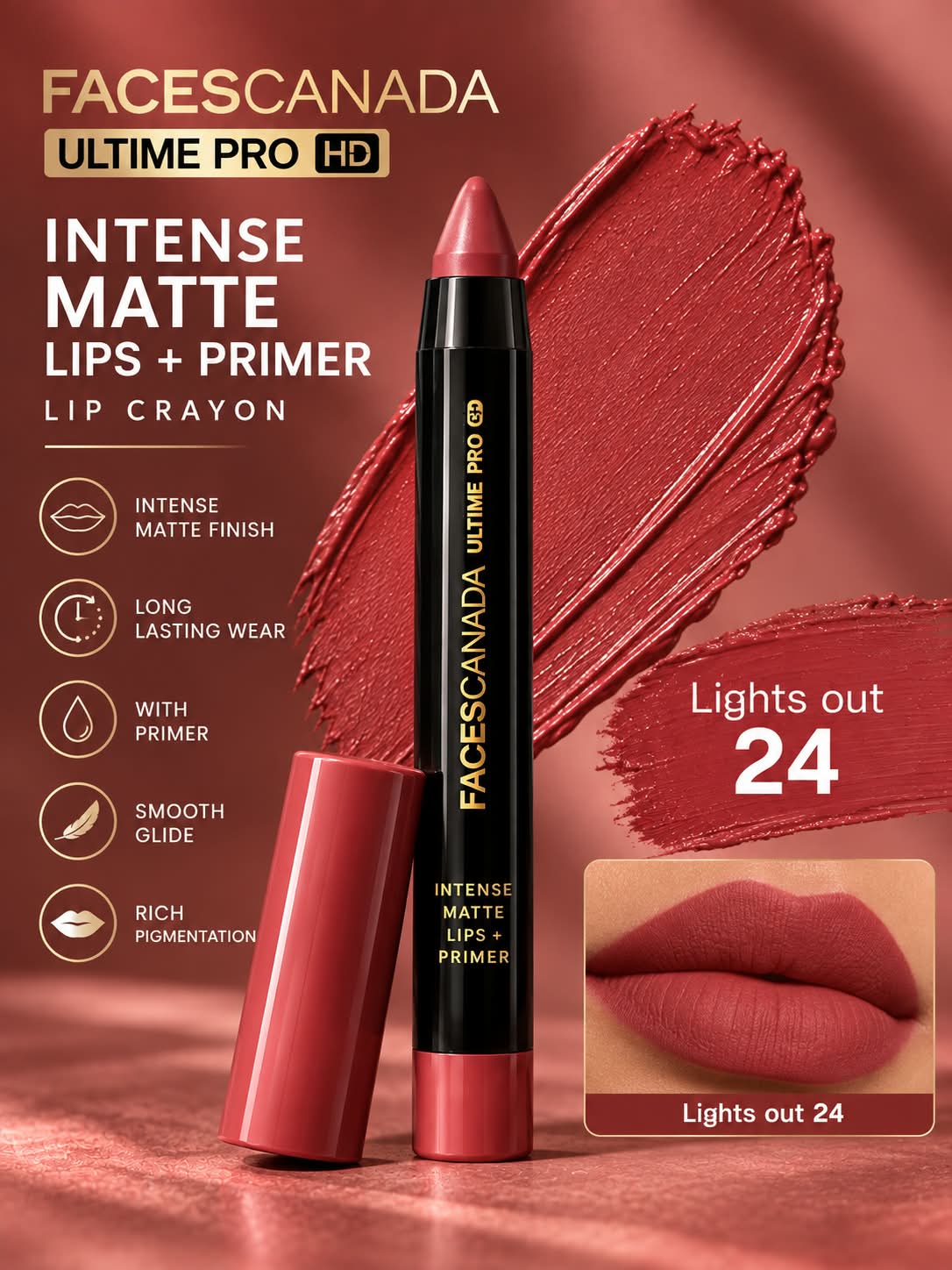 Faces Canada Ultime Pro HD Lip Crayon