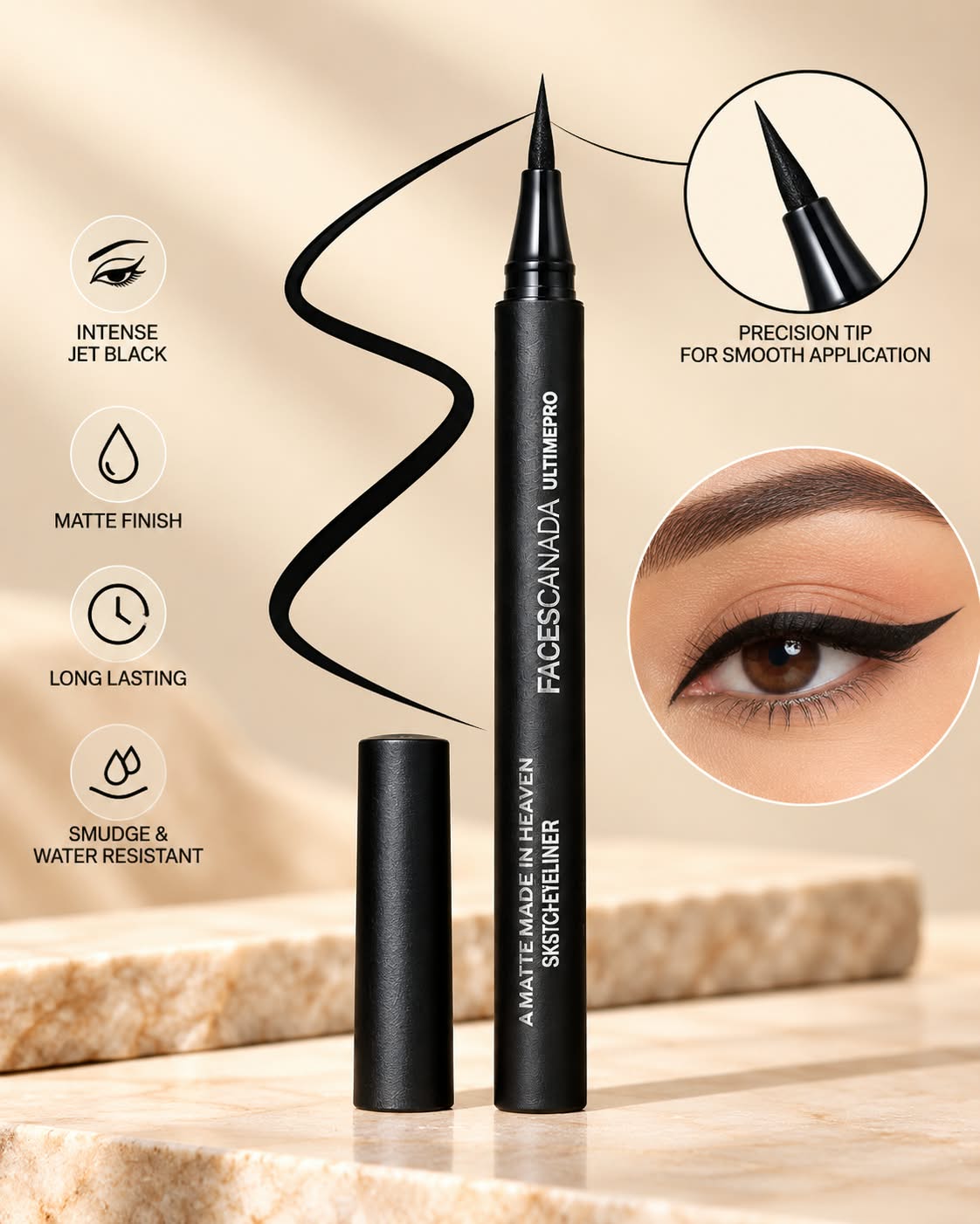 Faces Canada Ultime Pro  Matte INK Eyeliner