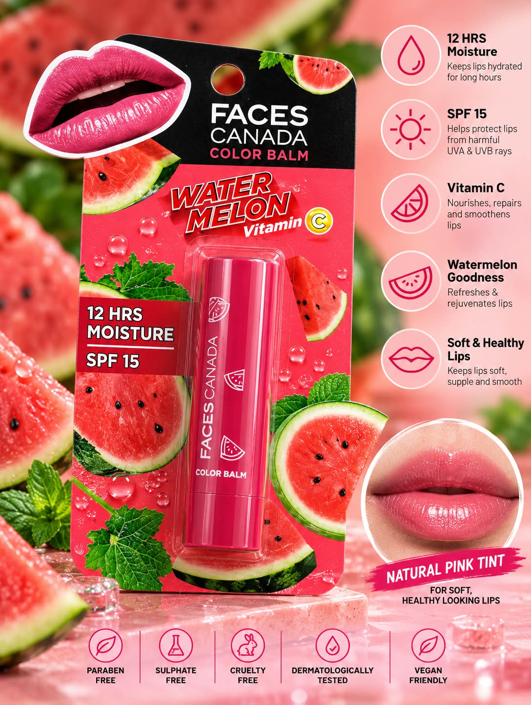 Faces Canada Color Lip Balm
