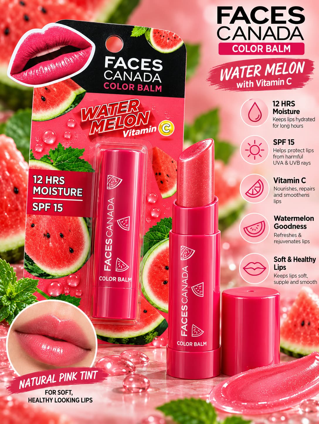 Faces Canada Color Lip Balm