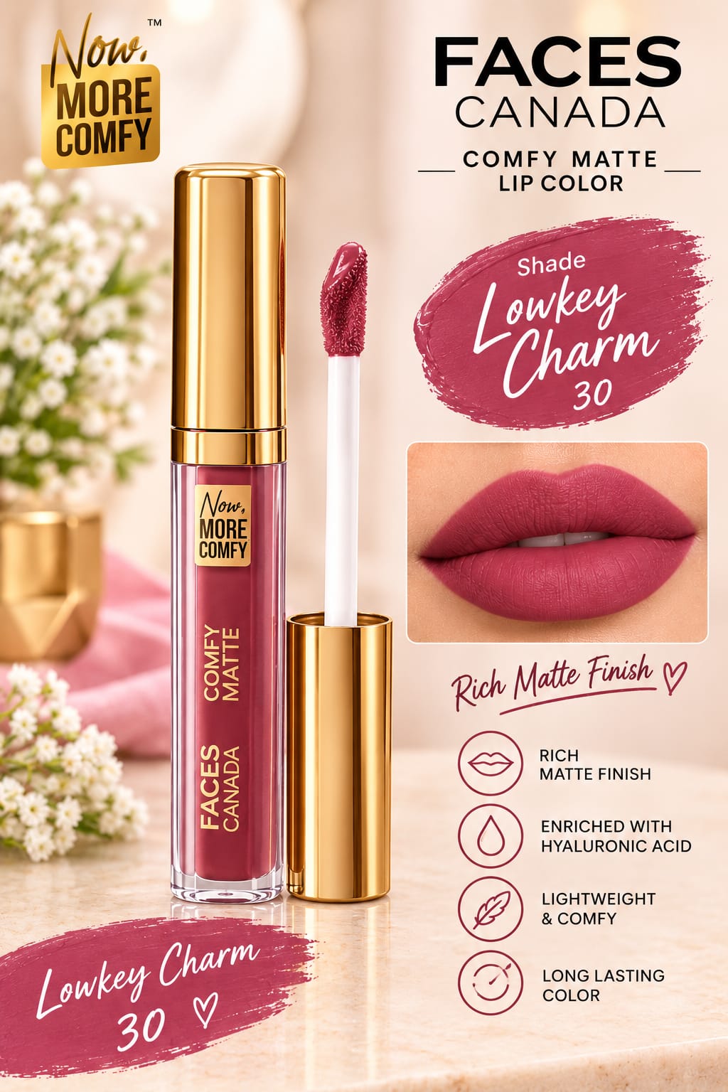 Faces Canada Comfy Matte Lip Color