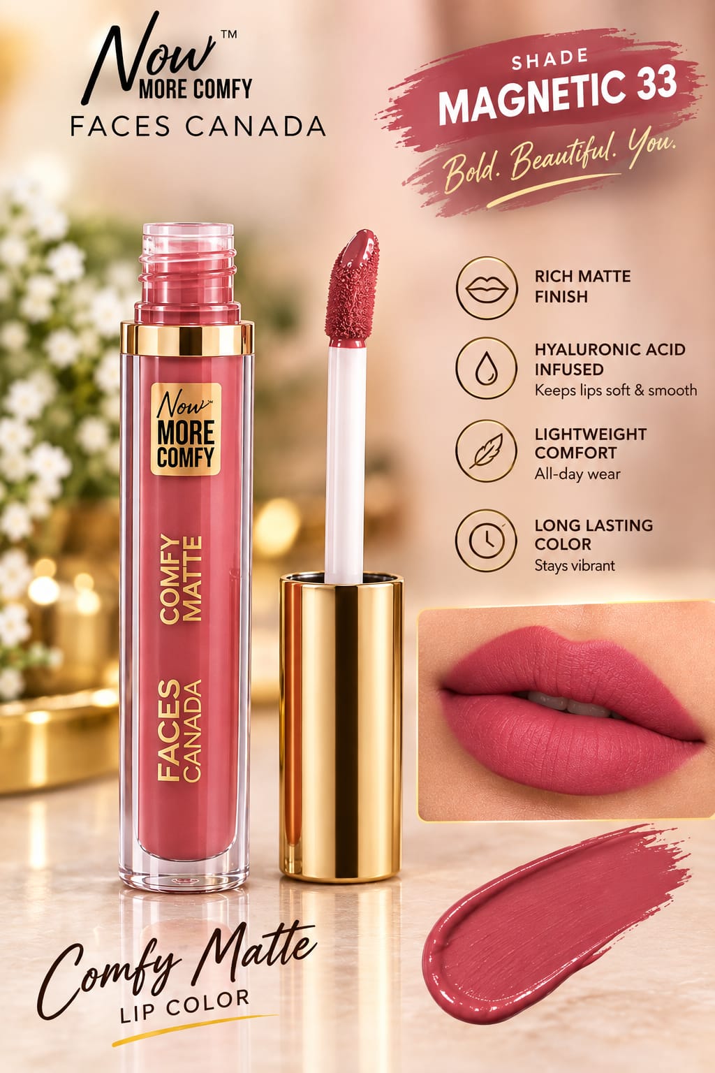 Faces Canada Comfy Matte Lip Color