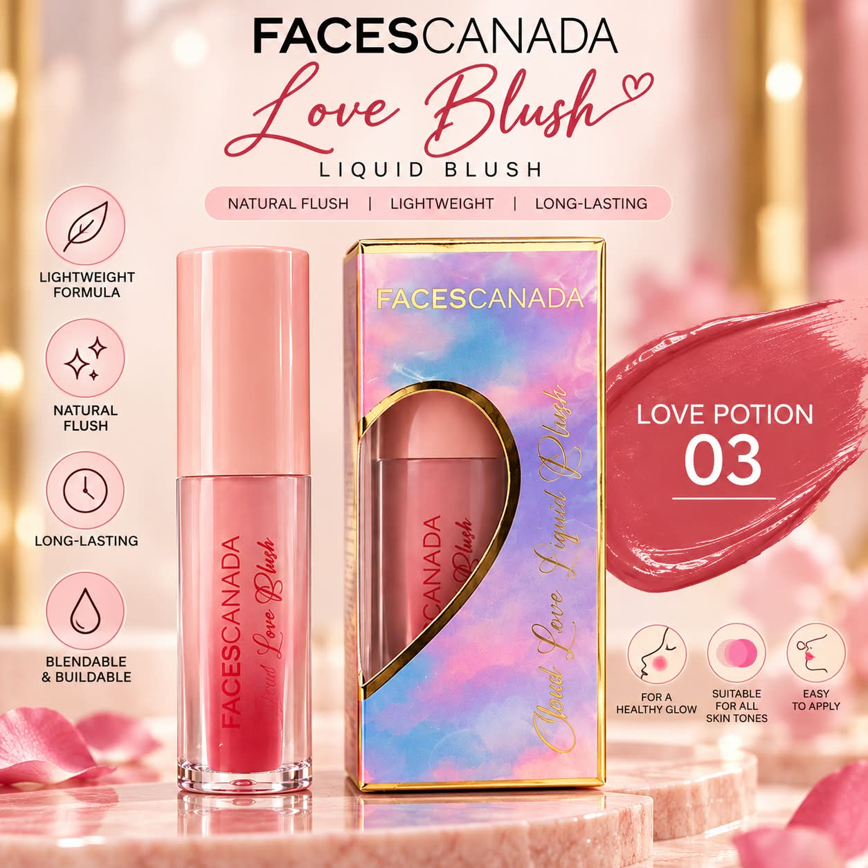 Faces Canada Cloud Love Liquid Blush