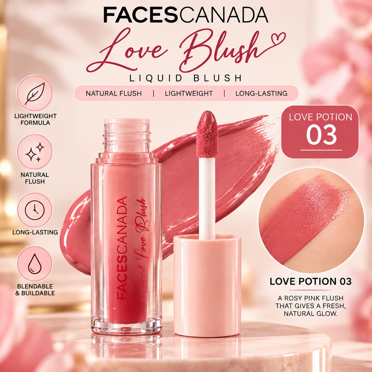 Faces Canada Cloud Love Liquid Blush