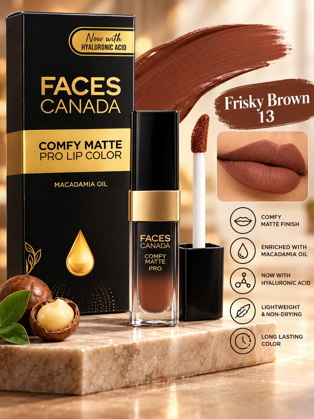 Faces Canada Comfy Matte Pro Lip Color