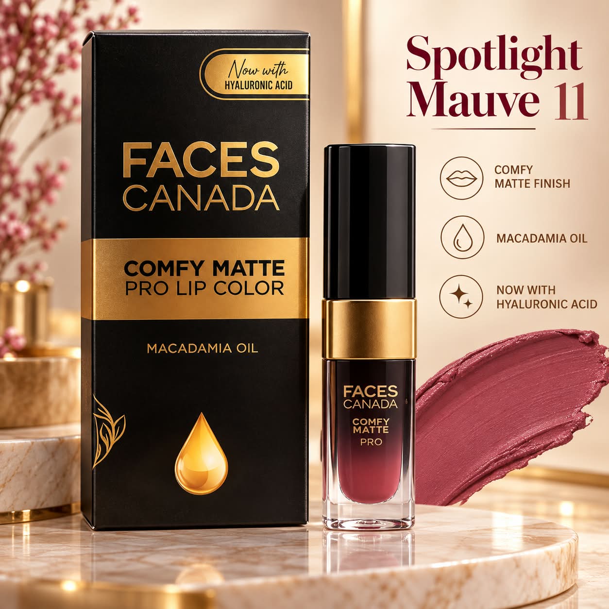 Faces Canada Comfy Matte Pro Lip Color