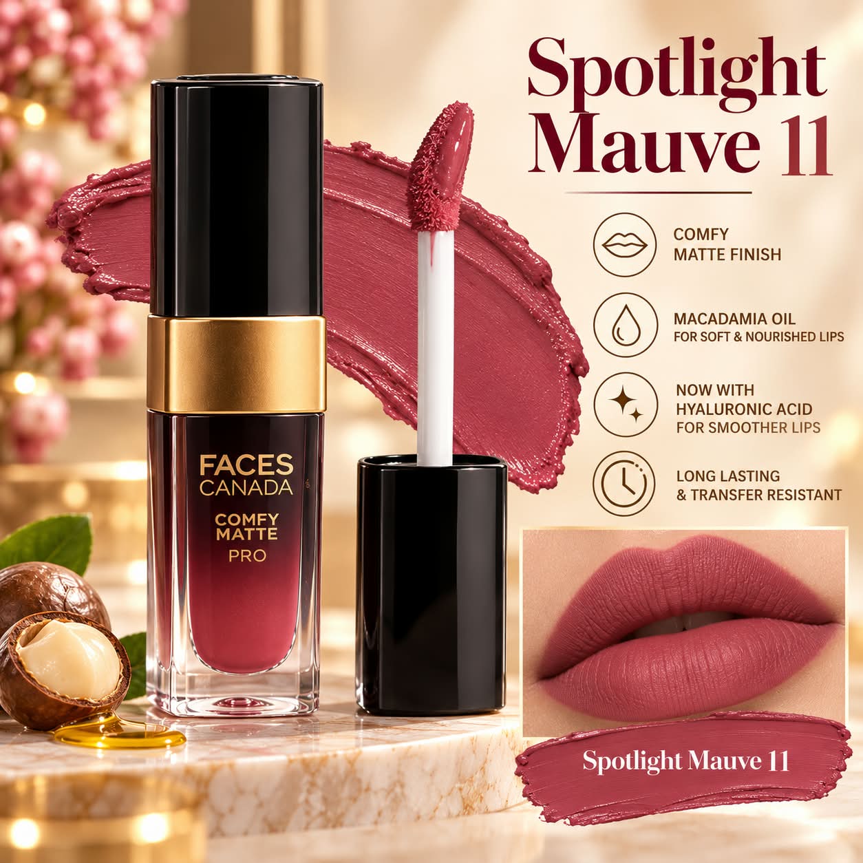 Faces Canada Comfy Matte Pro Lip Color